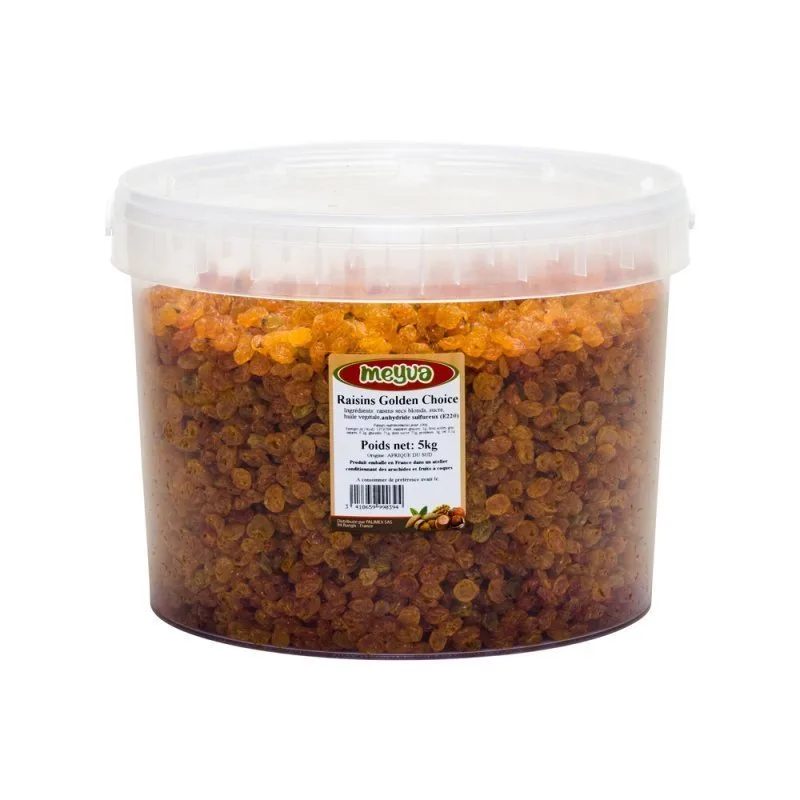 BUCKET MEYVA - RAISINS GOLDEN CHOICE 5KG