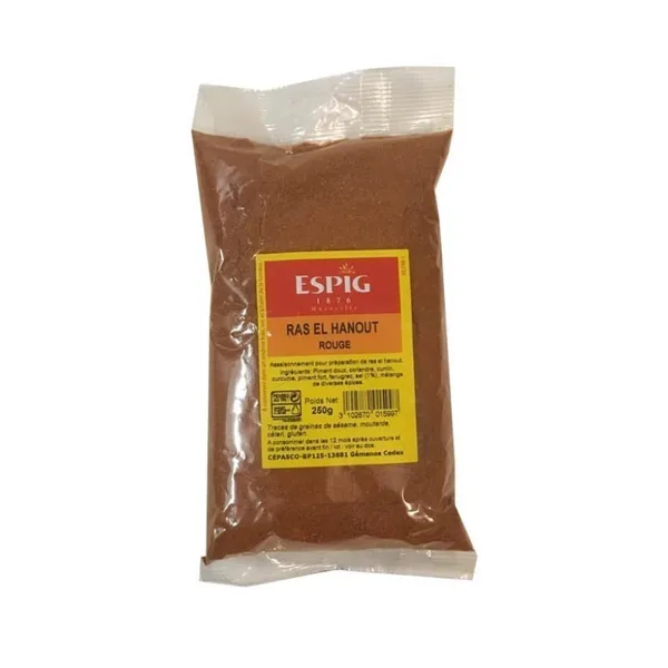 Ras El Hanout rot - 250g - Espig