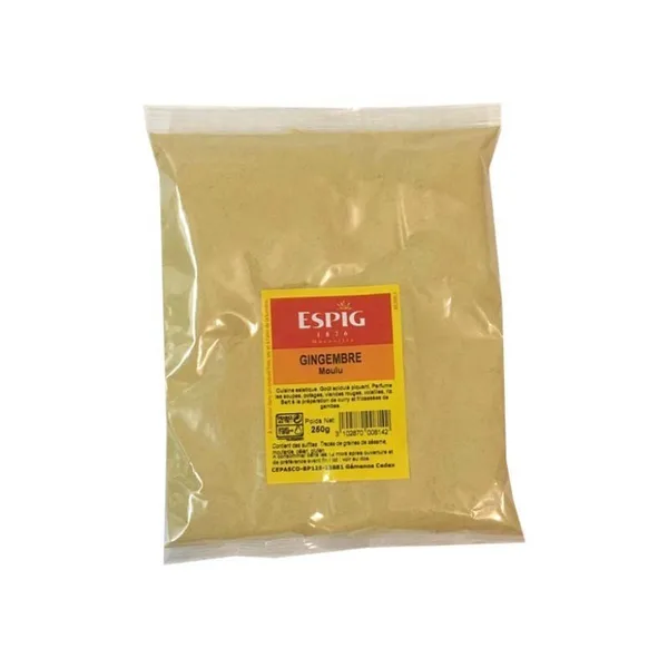 GEMAHLENER INGWER - 250g - Espig