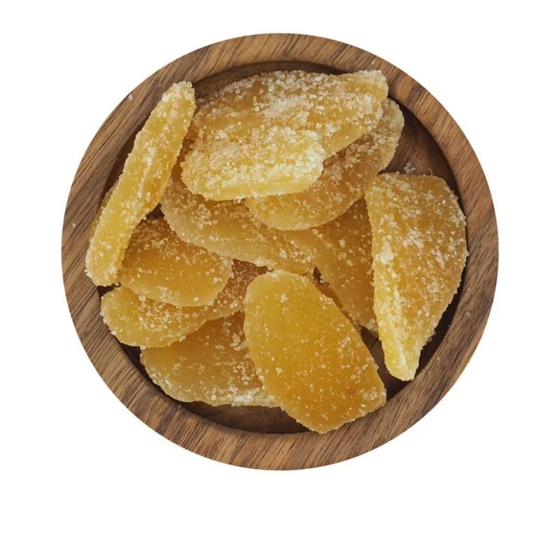 BUCKET MEYVA - GINGER DEHYDRATED SLICES POWDERED SUGAR 5KG