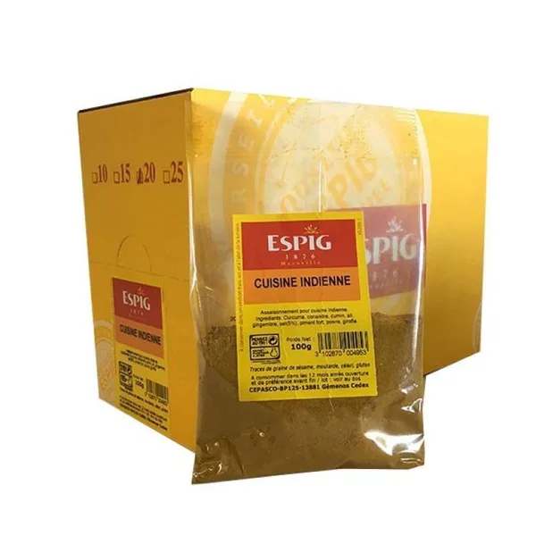 Indische Küche - ESPIG - 20x100g