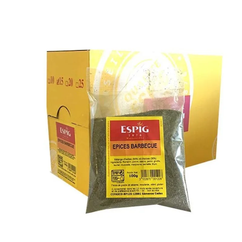 BARBECUE SPICES - Espig - 15x100g