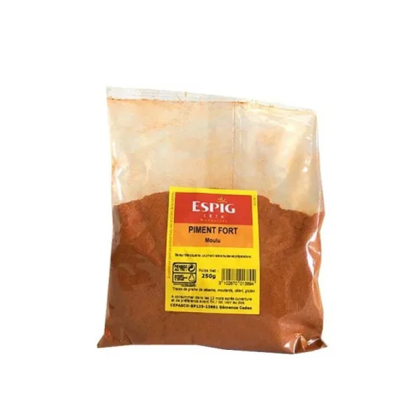 PIMENT FORT CAYENNE MOULU - 250g - Espig