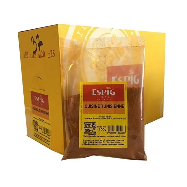 Tunesische Küche - ESPIG - 20x100g
