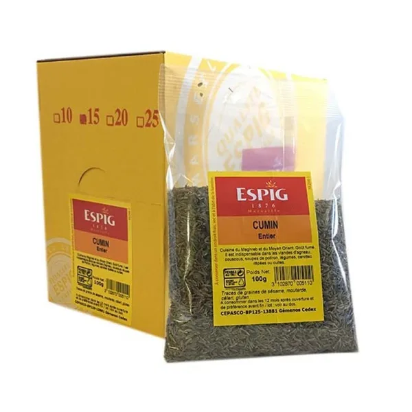 Ganzes Kreuzkümmel - Espig - 15x100g