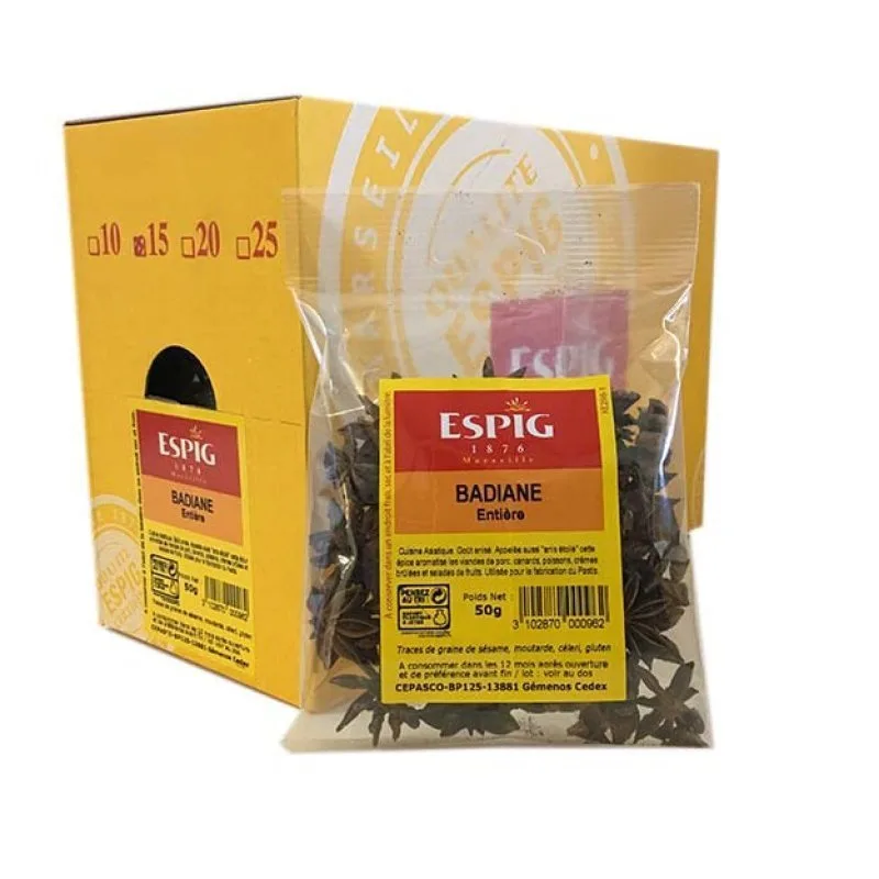 Ganze BADIANE - ESPIG - 15x100g