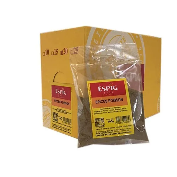 Gewürze Fische - ESPIG - 20x100g