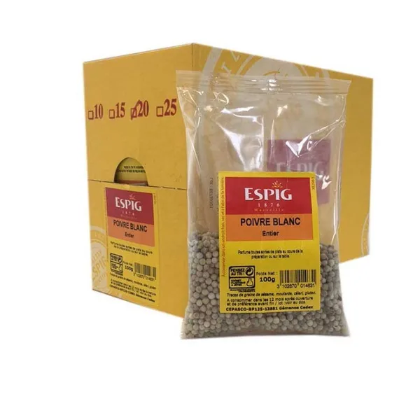 WEIßER PFEFFER GANZ - Espig - 20x100g