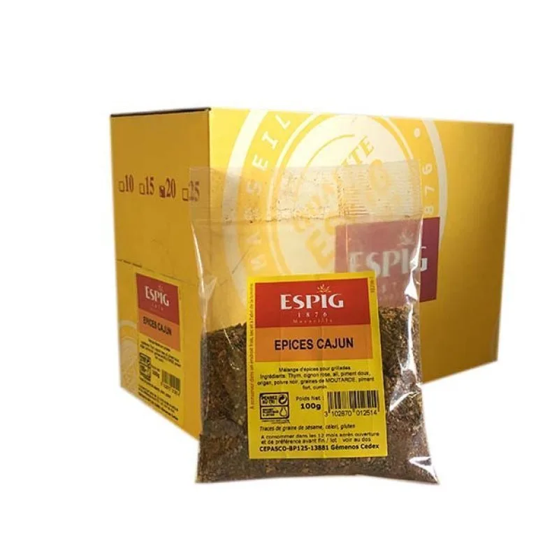 Gewürze Cajun - Espig - 20x100g