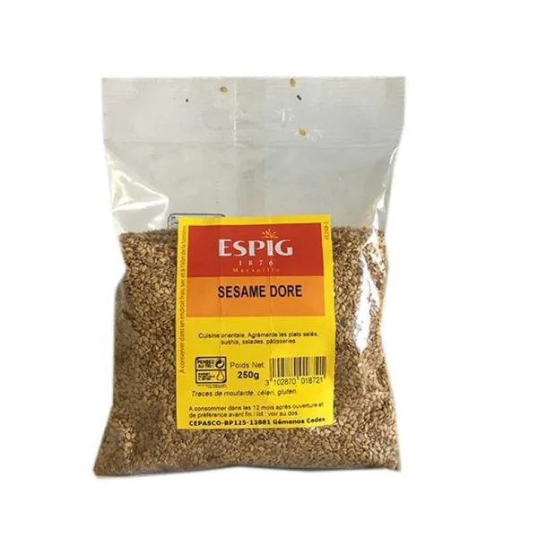 GOLDEN SESAME WHOLE - 250g - Espig