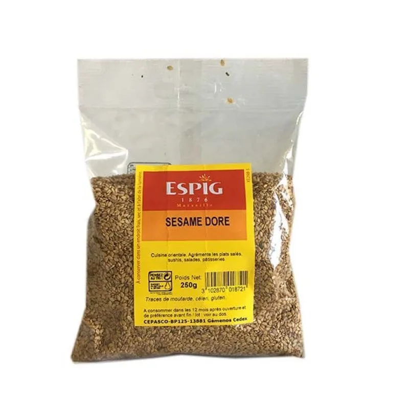 GOLDEN SESAME WHOLE - 250g - Espig