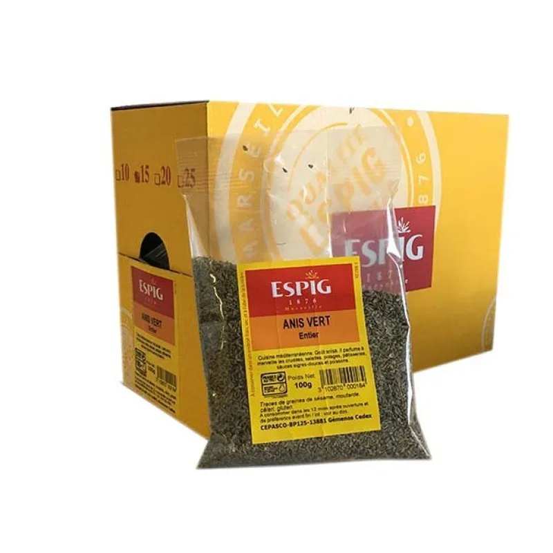 GRÜNER ANIS GANZ - Espig - 15x100g