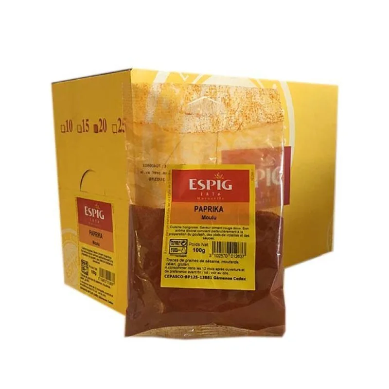 EDEL SÜSS PAPRIKA GEMAHLEN - Espig - 20x100g
