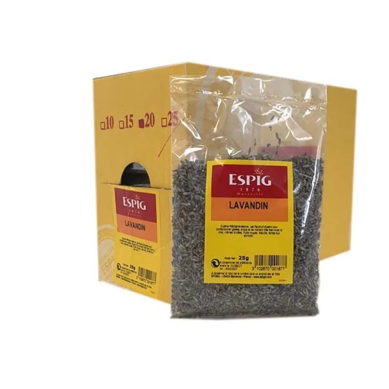 LAVANDIN BLÜTEN GANZ - Espig - 20x25g