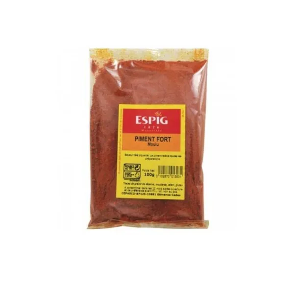 GEMAHLENER SCHARFER CHILI 500G - Espig