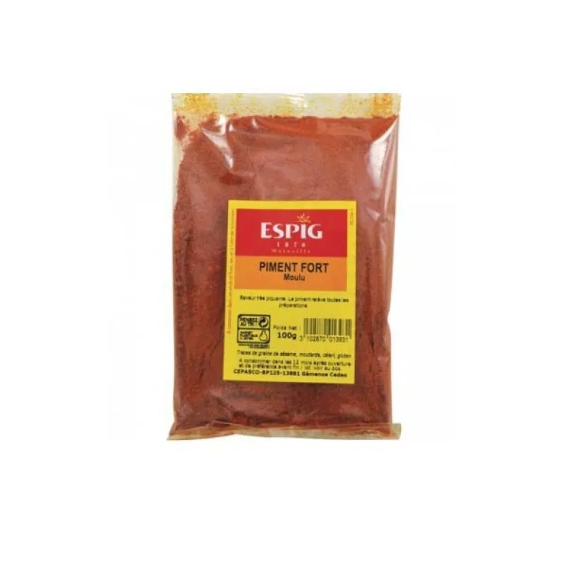 GEMAHLENER SCHARFER CHILI 500G - Espig