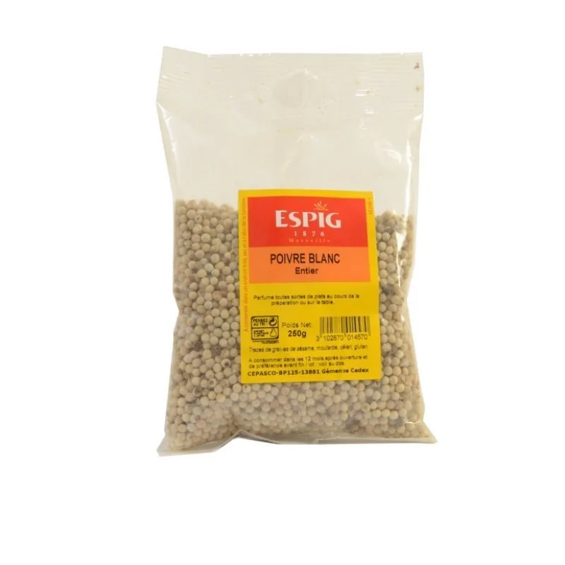 WEISSER PFEFFER GANZ - 250g - Espig