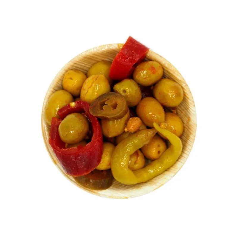 Oliven MEYVA - Grüne Geknackte Scharf - 10KG - 2