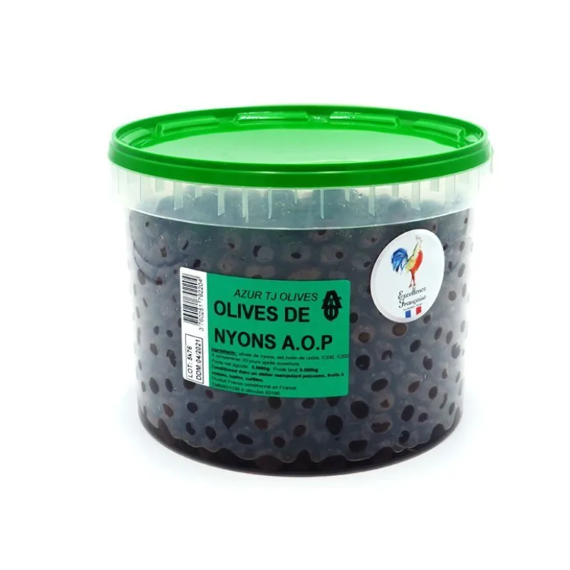 MEYVA - SCHWARZE OLIVEN AUS NYONS 5 KG