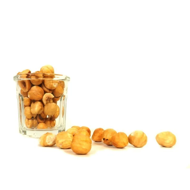 Snack Aperitif - Hazelnut Blanched 12/14 - Roasted in France 2.5KG