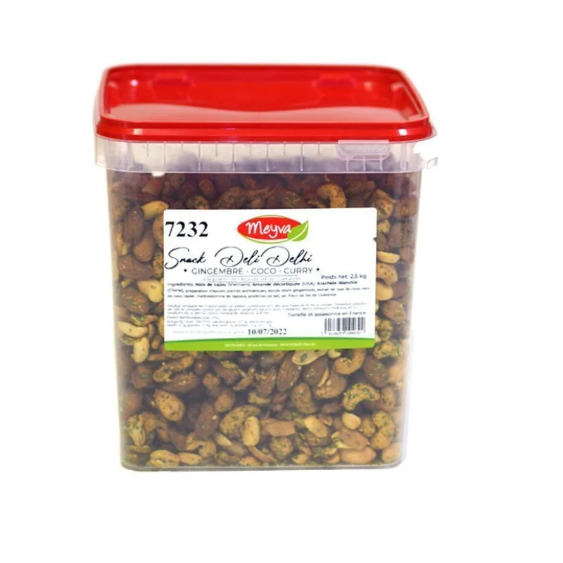 Snack Aperitif - Snack Deli Delhi - Ingwer Coco Curry - 2.5kg