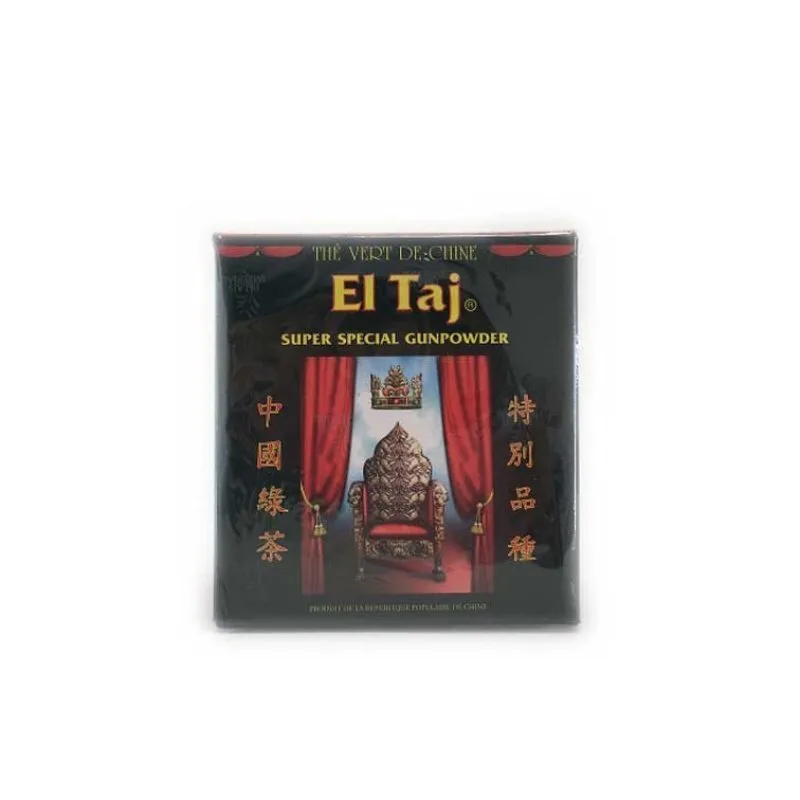 THE EL TAJ GUNPOWDER 48X250G - 12kg - Prix au kg