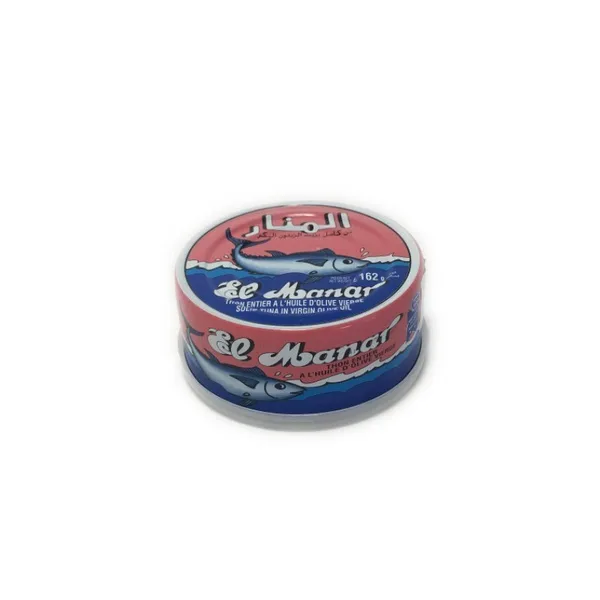 Ganzes Thunfisch - Olivenölmanar - 48x160g