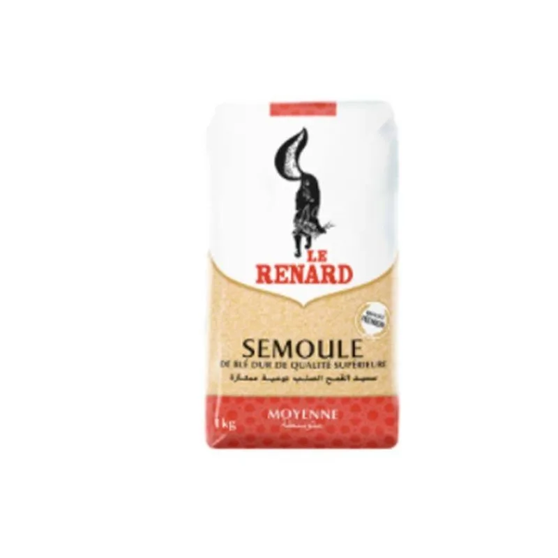 SEMOULE DE BLE DUR - LE RENARD - 10 x 1 KG - MOYENNE