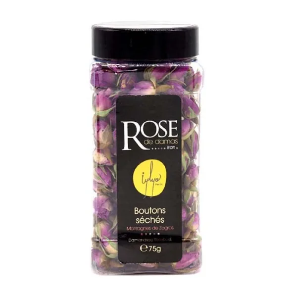 Bouton de rose de Damas -  ORIGINE IRAN - Bocal 75g 