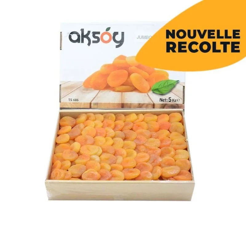 ABRICOT SEC JUMBO N0 - 2.5KG - Récolte 2024 - 2
