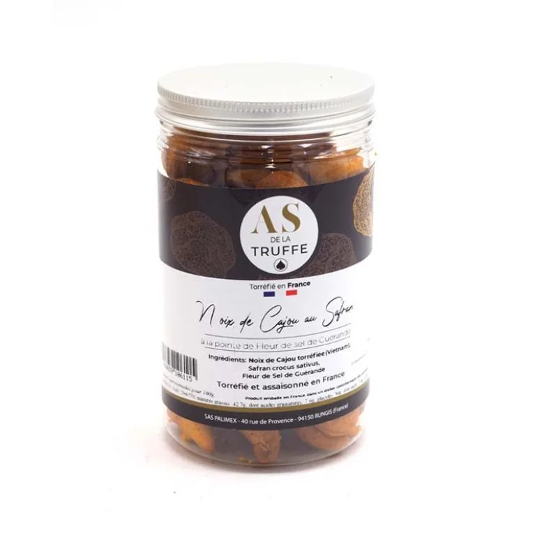 POT LUXE - Cashewkerne W240 - Safran & Fleur Salz Guérande 7X175G - 2