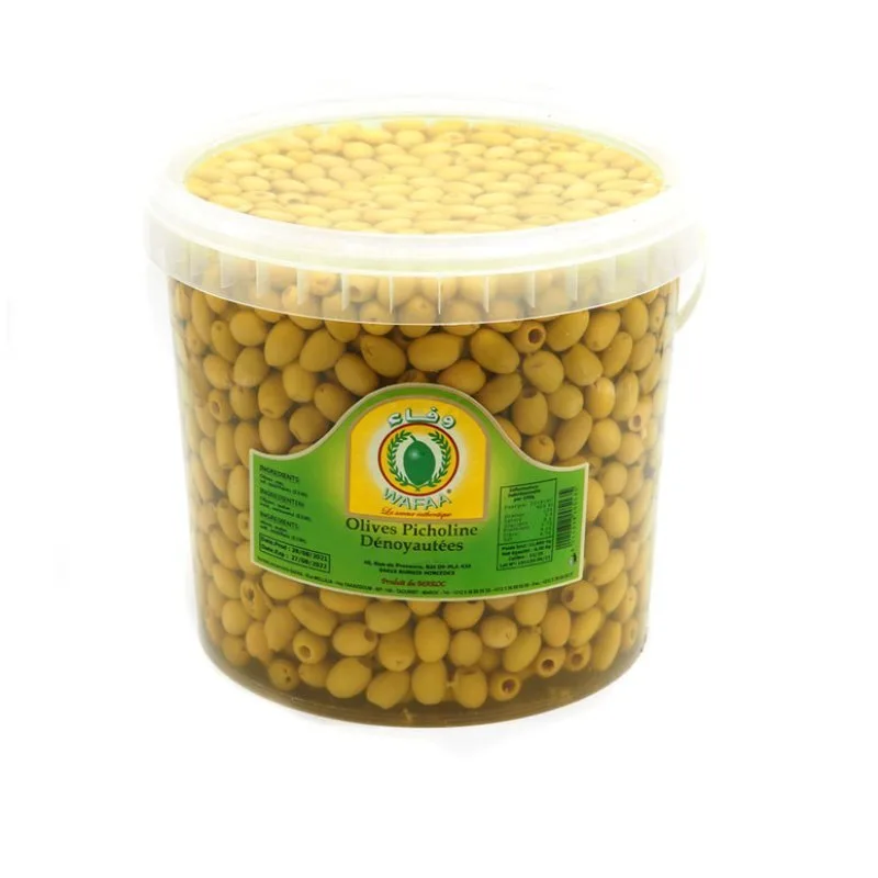 OLIVEN SAFAA - GRÜNE PICHOLINES ENTSTEINT 6KG