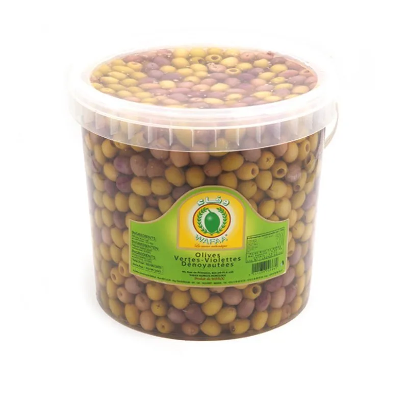 OLIVEN SAFAA - GRÜNE VIOLETTE ENTSTEINT 6KG