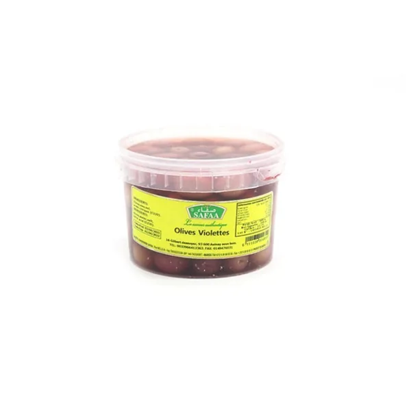 Ganze violette Oliven - 6x350g