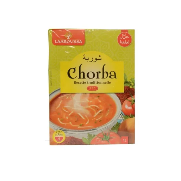 Chorba 555 Moroccan Laaroussa 24x115g