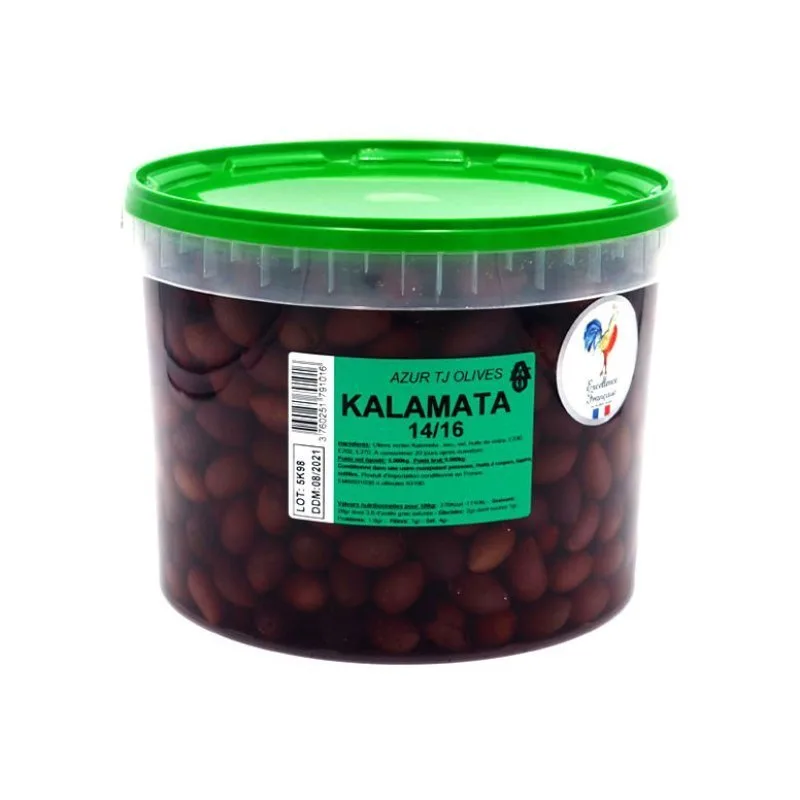 Oliven MEYVA - SCHWARZE KALAMATA 14/16 - 5KG