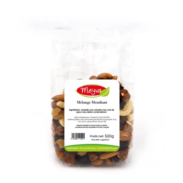 MEYVA - MELANGE MENDIANT 20x500g