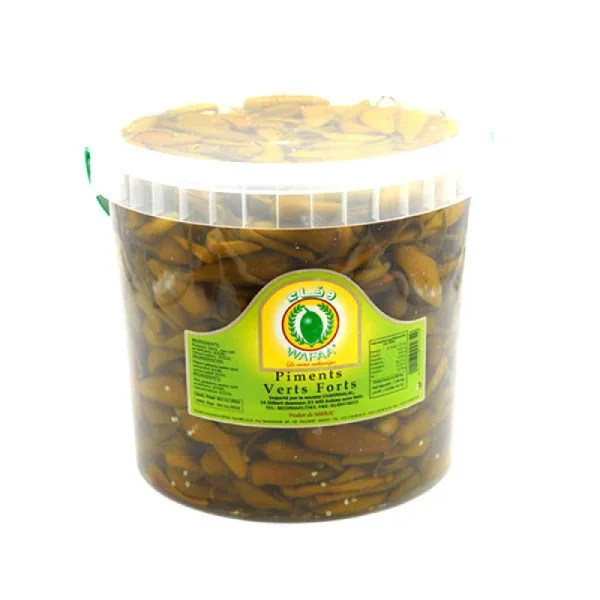 SAFAA - PIMENTS VERTS FORTS - 7KG