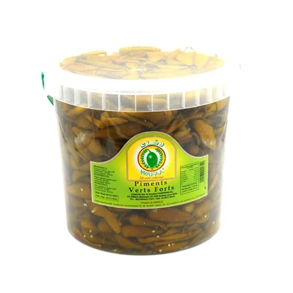 Safaa - strong green peppers - 7kg
