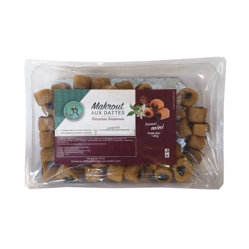 PATISSERIE JR - MAKROUT MIT DATTELN - TUNESIEN - 12X1,3KG - 2