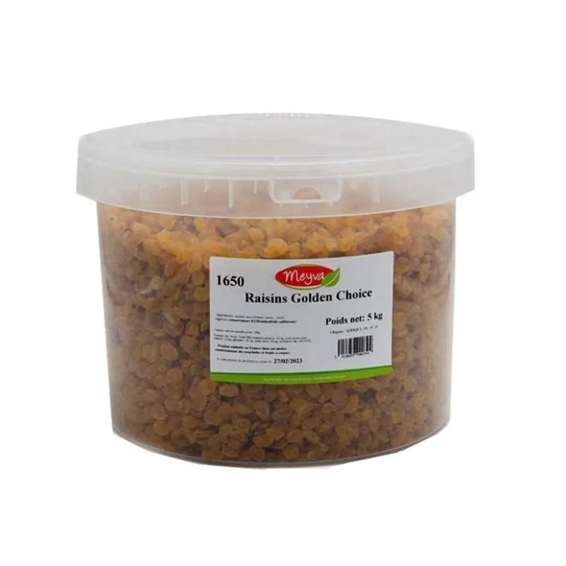 SEAU MEYVA - RAISIN SEC GOLDEN CHOICE 5KG - 2