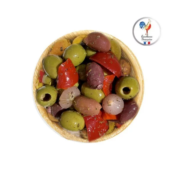 Oliven MEYVA - Entsteinte Cocktail Kalisteos Griechenland - 5KG (Milde Mischung)