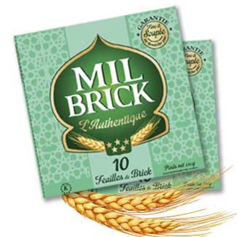 Blätter Backstein Mil'Brick - Paket von 2x25