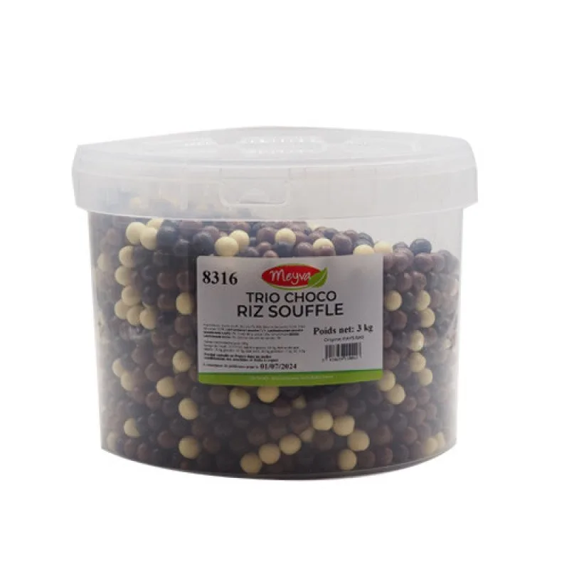 SEAU MEYVA - TRIO CHOCO RIZ SOUFFLE - 3KG