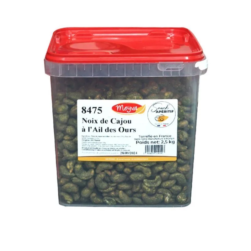 SNACK APERITIF - Cashewkerne mit Bärlauch - 2.5KG