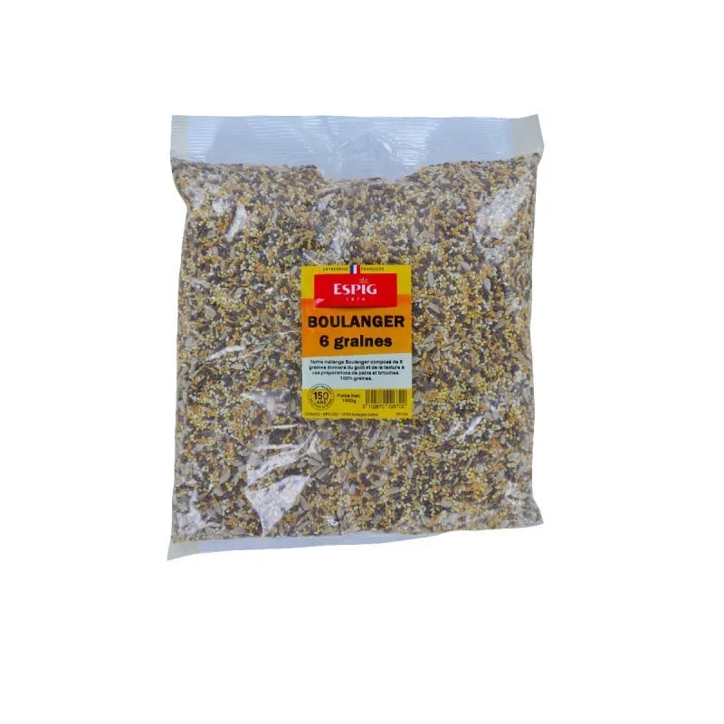 BÄCKER 6 KERNE MISCHUNG 1KG - Espig