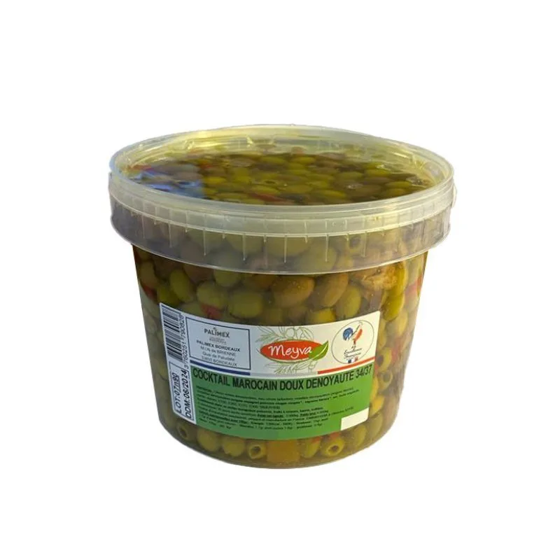 Oliven MEYVA - MAROKKANISCHER COCKTAIL SCHARF ENTSTEINT - 2KG