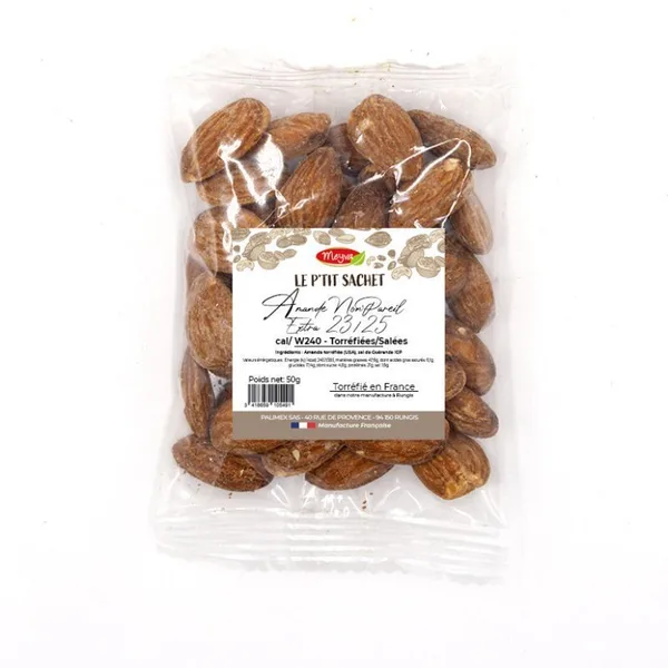 LE PTIT SACHET - Mandel NonPareil EXTRA - Geröstet Guérande-Salz - 20X50G