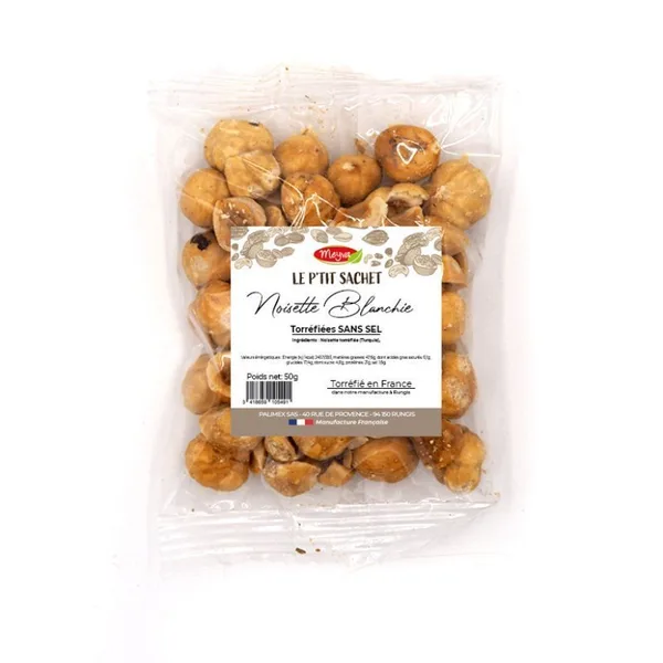 LE PTIT SACHET - Blanchierte Haselnuss 12/14 - Geröstet Ohne Salz - 20X50G