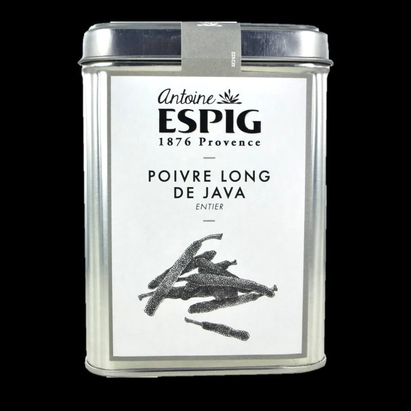 Antoine Espig Iron Box - Whole Java Long Pepper - 110g